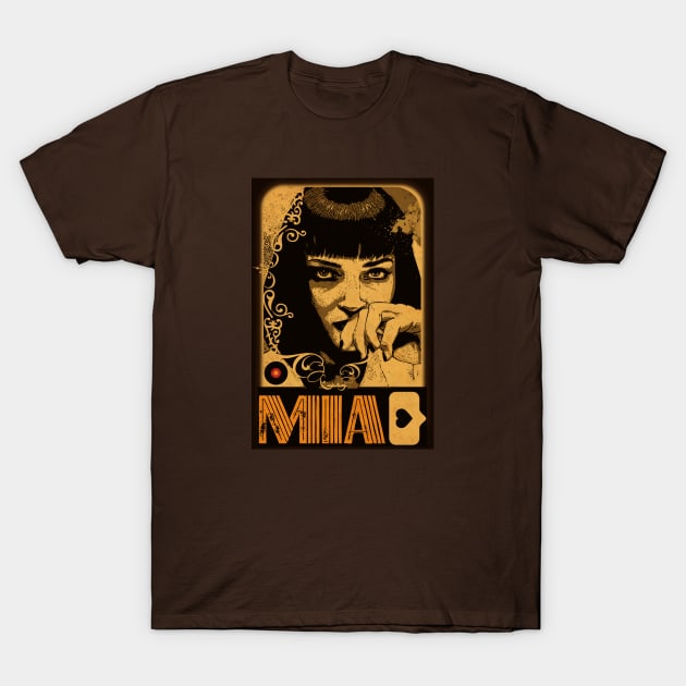 Mia W. Vintage Ticket T-Shirt by CTShirts